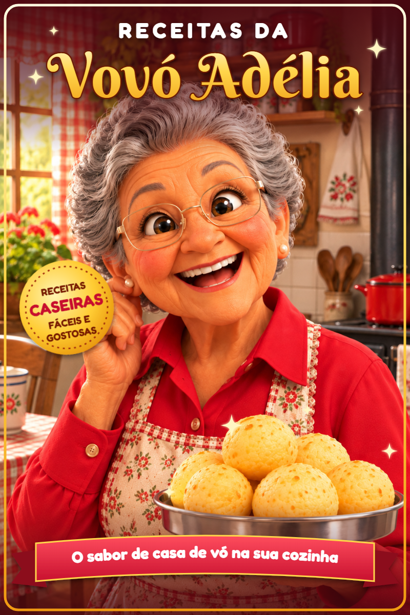 Capa do e-book Receitas da Vovó Adélia